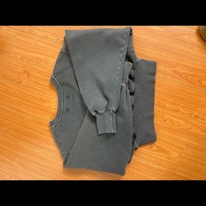 TNA cropped sweatshirt / grey : Size: M